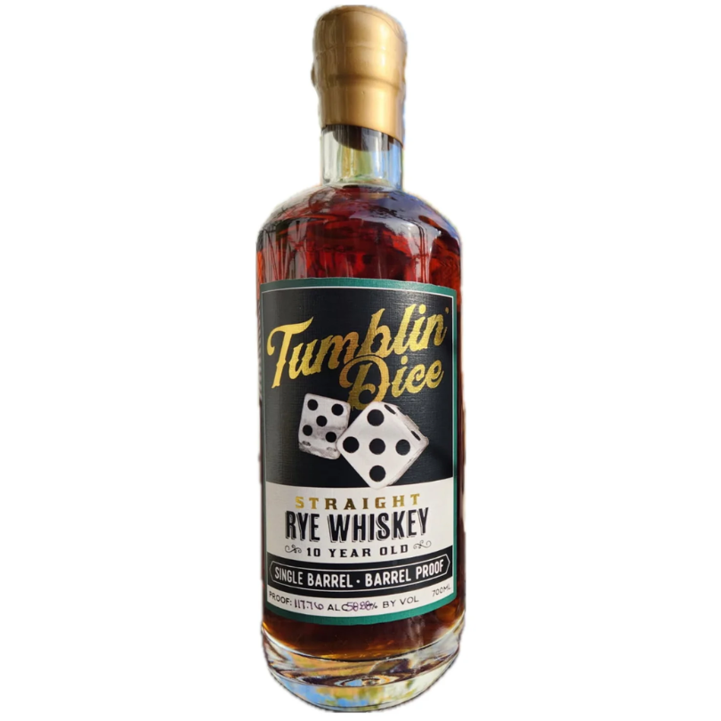 Tumblin' Dice - Single Barrel 10yo Rye