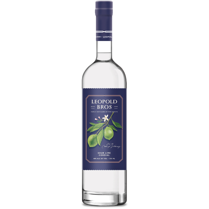 Leopold Bros. Sour Lime Cordial - DRINQY.com Drammers Whiskey and Spirits Club Drammening Testify Bourbon Scotch Droplet Auctions.png
