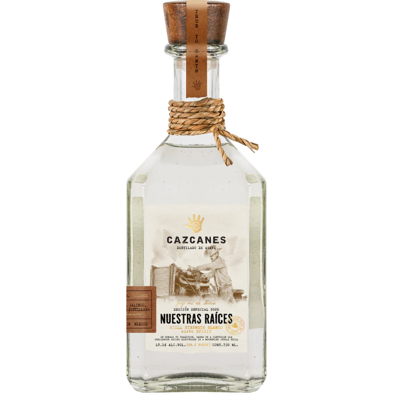 Cazcanes Nuestras Raices 2026 Still Strength Blanco Tequila - DRINQY.com Drammers Whiskey and Spirits Club Whisky Agave Mezcal Rum Bourbon Scotch Rye DRINQY Droplet Auctions The Drammening Testify.png