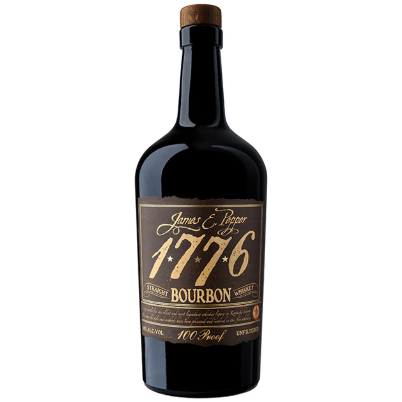 James E. Pepper - 1776 Bourbon - DRINQY.com Drammers Whiskey and Spirits Club Whisky Agave Mezcal Rum Bourbon Scotch Rye DRINQY Droplet Auctions The Drammening Testify.png