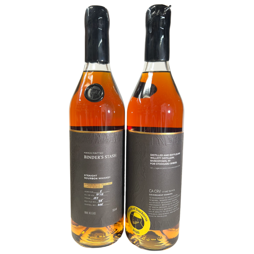Binder's Stash Pinch of Darkness Willett 8yo - DRINQY Drammers Whiskey and Spirits Club whisky mezcal agave bourbon scotch rum gin Testify Drammening Droplet Auctions.png