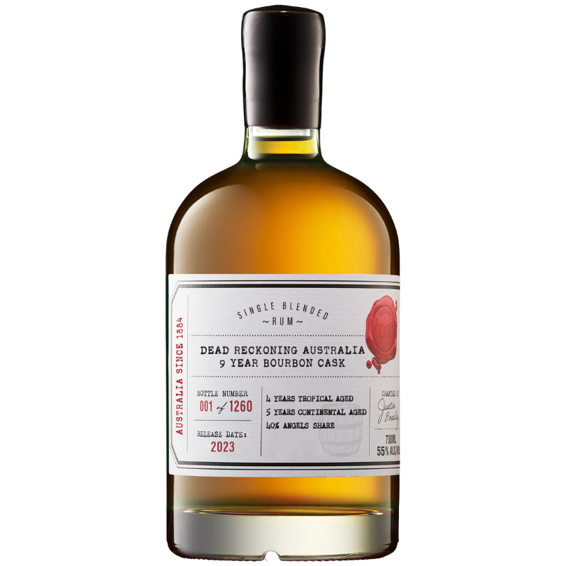9 Year Bourbon Cask Rum Dead Reckoning - DRINQY Drammers Whisky and Spirits Club Slackjaw.png