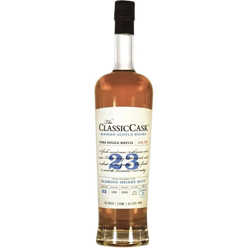 23yo Blended Scotch, Oloroso Finish (Classic Cask bottling)