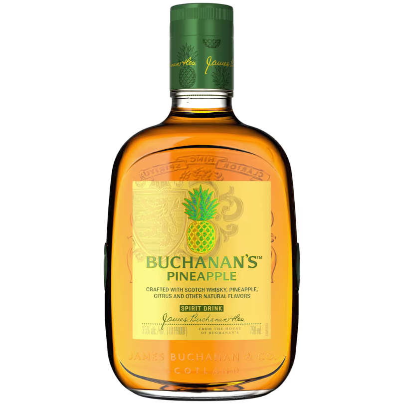 Buchanan's Pineapple - DRINQY.com Drammers Whiskey and Spirits Club Whisky Agave Mezcal Rum Bourbon Scotch Rye DRINQY Droplet Auctions The Drammening Testify.png