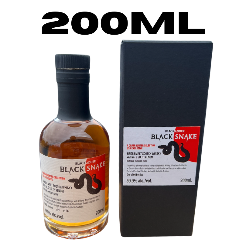 Blackadder Black Snake - Vat 2, Venom 6 (200ML)