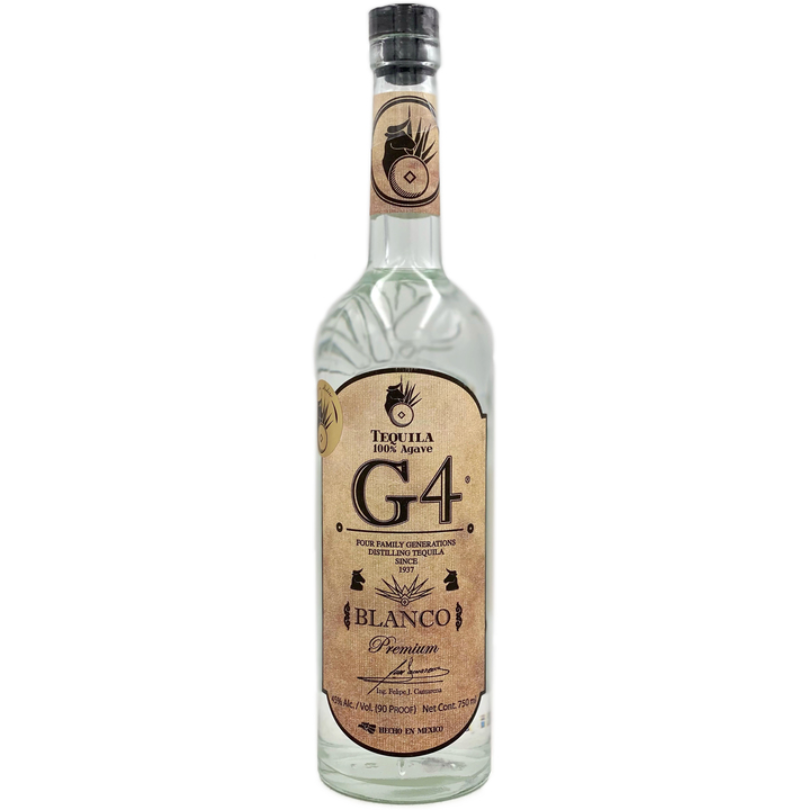 G4 Tequila - Blanco De Madera - DRINQY Drammers Whisky and Spirits Club Slackjaw.png