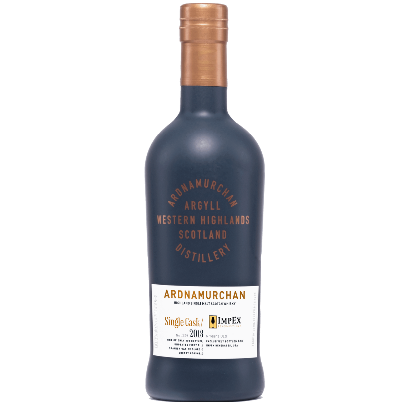 Ardnamurchan 6yo Sherry Single Cask No 359 Single Malt Scotch Drammers Whisky and Spirits Club Bourbon Rye Scotch Rum Tequila Mezcal DRINQY Slackjaw.png