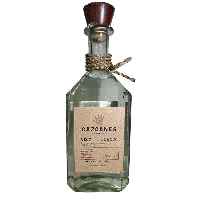 Cazcanes No. 7 Blanco Tequila - DRINQY Drammers Whiskey and Spirits Club whisky mezcal agave bourbon scotch rum gin Testify Drammening Droplet Auctions.png