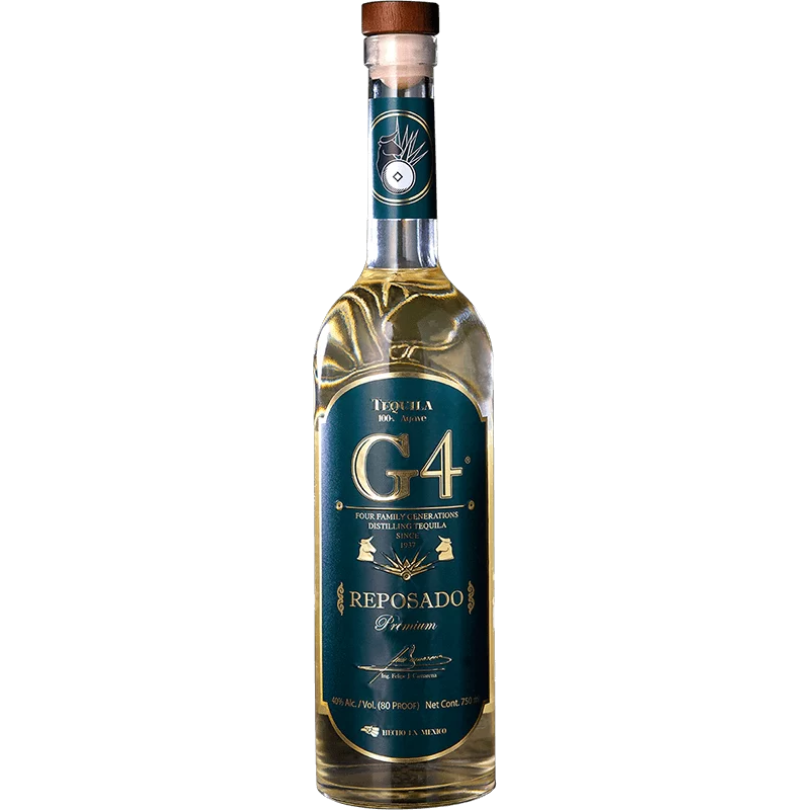 G4 Tequila - Reposado - DRINQY Drammers Whisky and Spirits Club Slackjaw.png