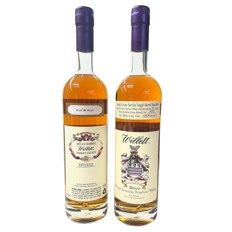Willett Family Estate 6yo Bourbon #3507 Play by Play - DRINQY Drammers Whiskey and Spirits Club whisky mezcal agave bourbon scotch rum gin Testify Drammening Droplet Auctions.png