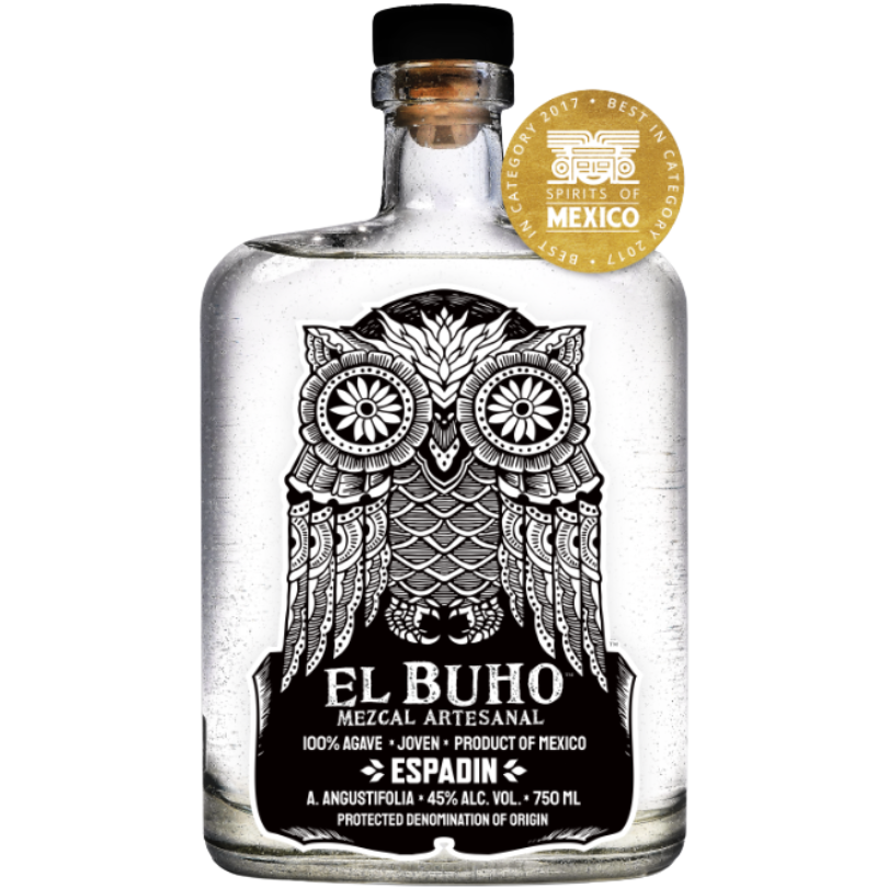 El Buho Espadin Mezcal - DRINQY.com Drammers Whiskey and Spirits Club Whisky Agave Mezcal Rum Bourbon Scotch Rye DRINQY Droplet Auctions The Drammening Testify.png