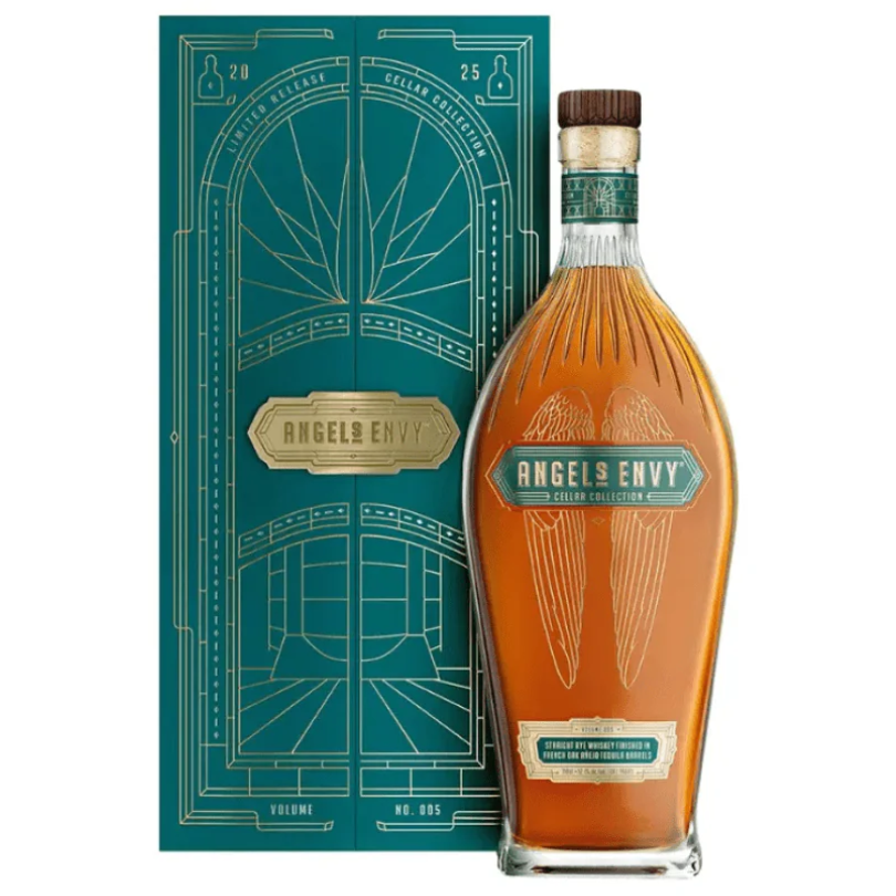 Angels Envy Cellar Collection #5 Rye Finished in Tequila Casks Drammers Whiskey and Spirits Club Whisky Bourbon DRINQY Slackjaw.png