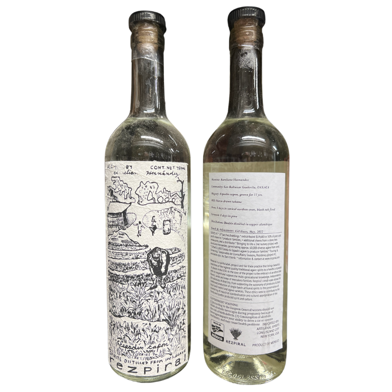 Aureliano Hernandez - Capon Espadin (Rezpiral Bottling)