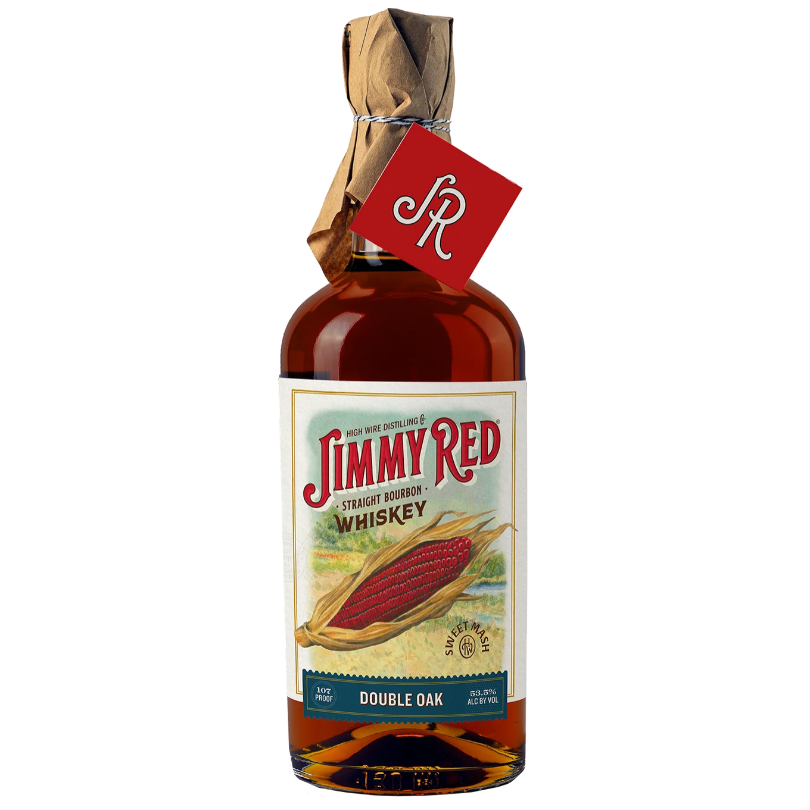 Double Oak High Wire Jimmy Red Bourbon - DRINQY.com Drammers Whiskey and Spirits Club Drammening Testify Bourbon Scotch Droplet Auctions.png
