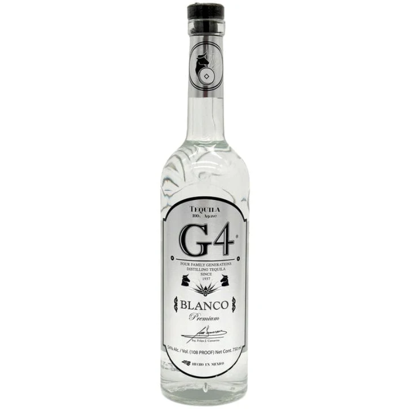 G4 Tequila - Blanco High Proof - DRINQY Drammers Whisky and Spirits Club Slackjaw.png