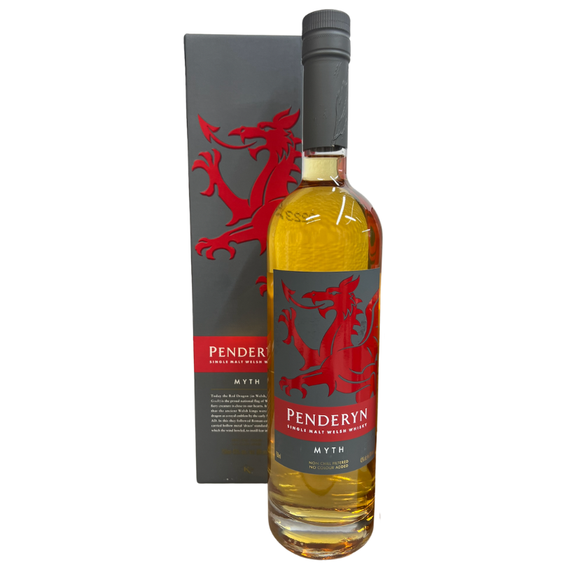 Penderyn - Myth - Single Malt Welsh Whisky - DRINQY Drammers Whiskey and Spirits Club whisky mezcal agave bourbon scotch rum gin Testify Drammening Droplet Auctions.png