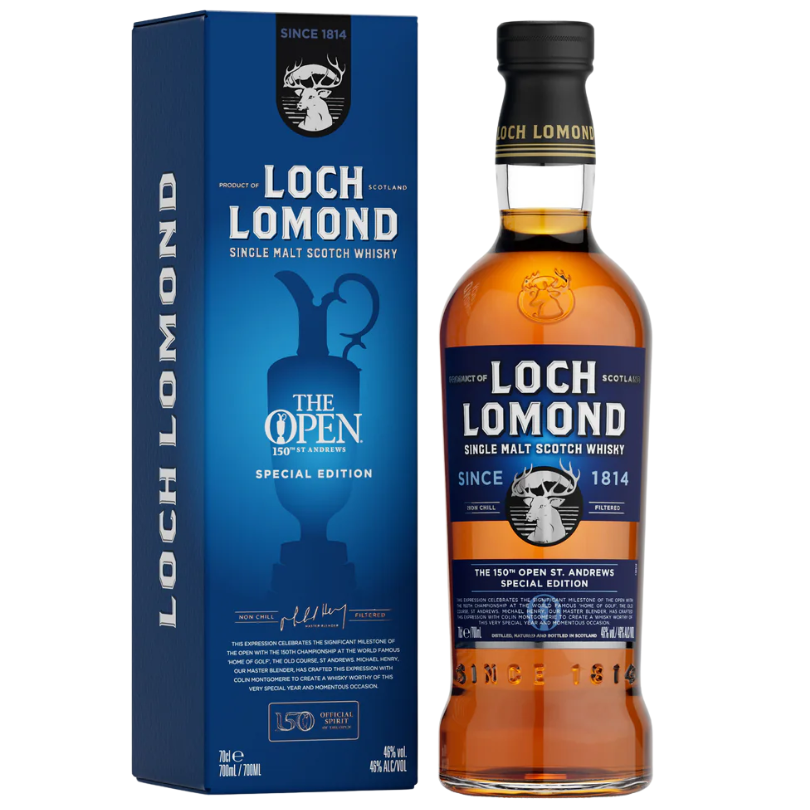 Loch Lomond The Open Special Edition Single Malt Scotch - Drammers Whiskey and Spirits Club DRINQY Droplet Auctions (1).png