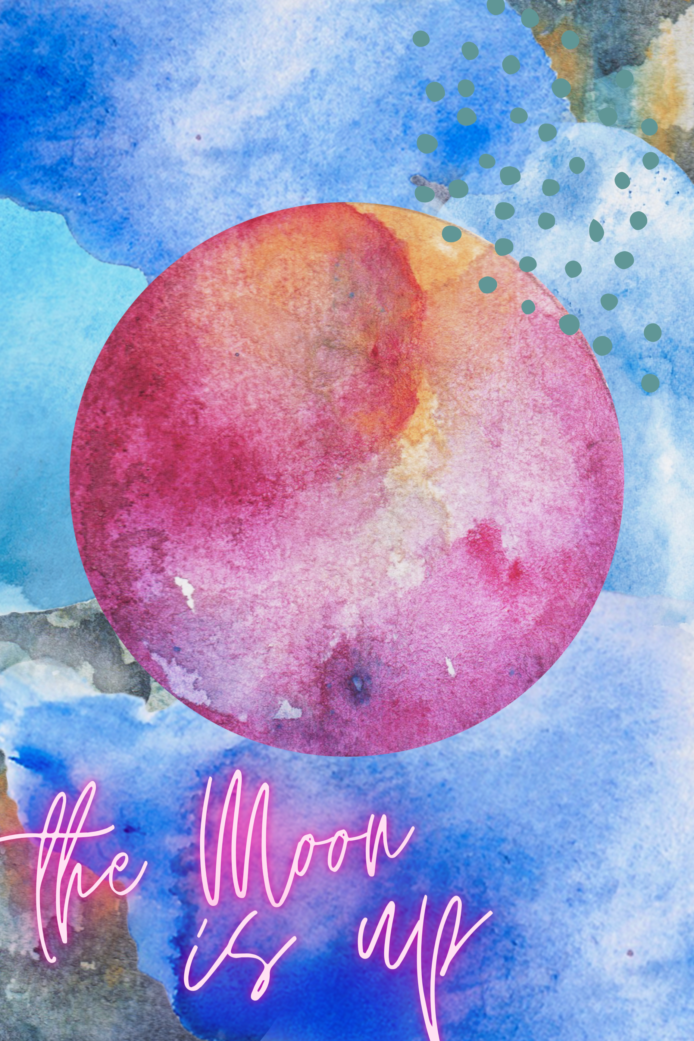 Graphic Design.
"The Moon is Up" 2 of 2 12x24
Children's Room Decor Poster
2020