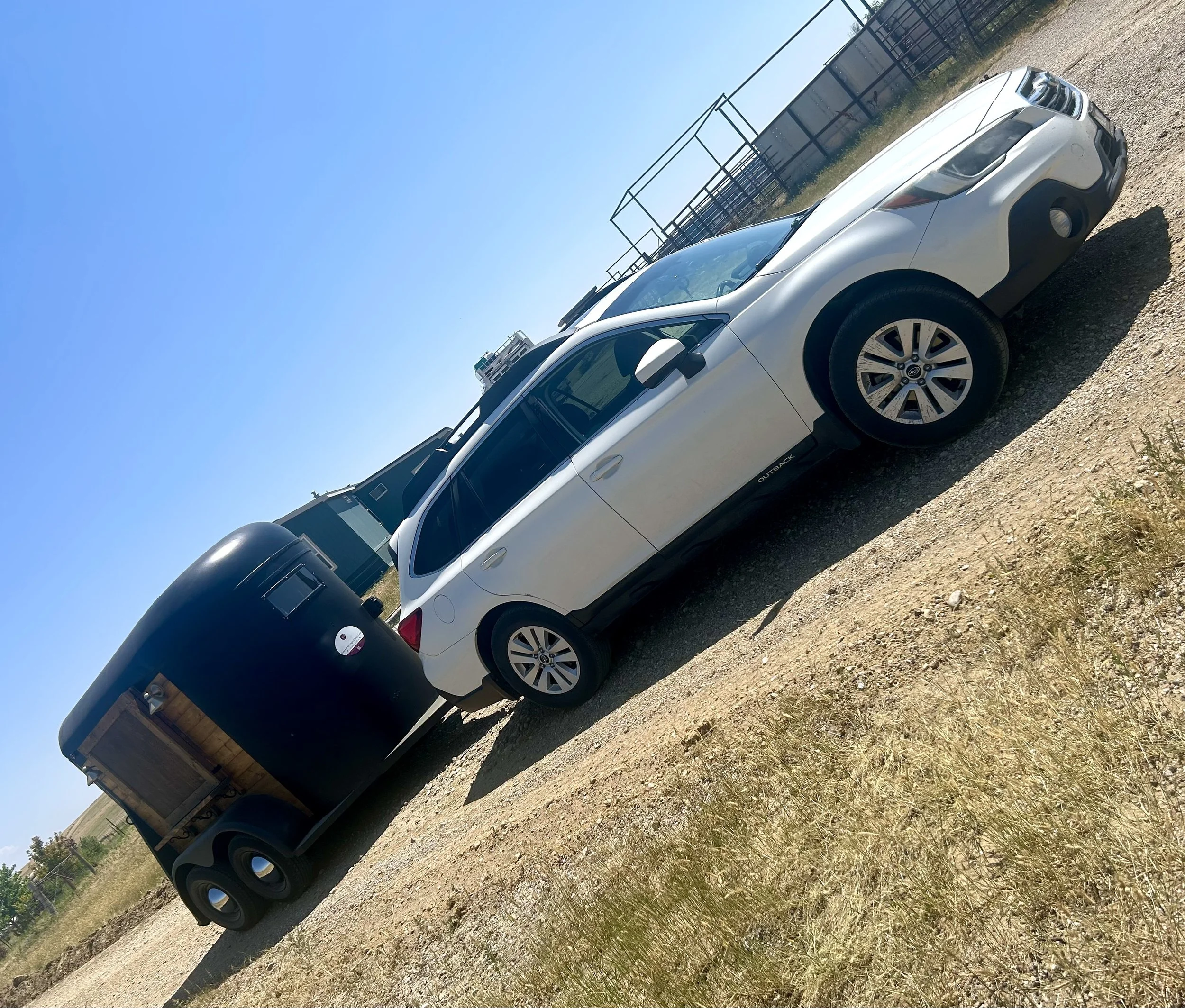 The White Wagon taking Mobile Molly wherever we can go