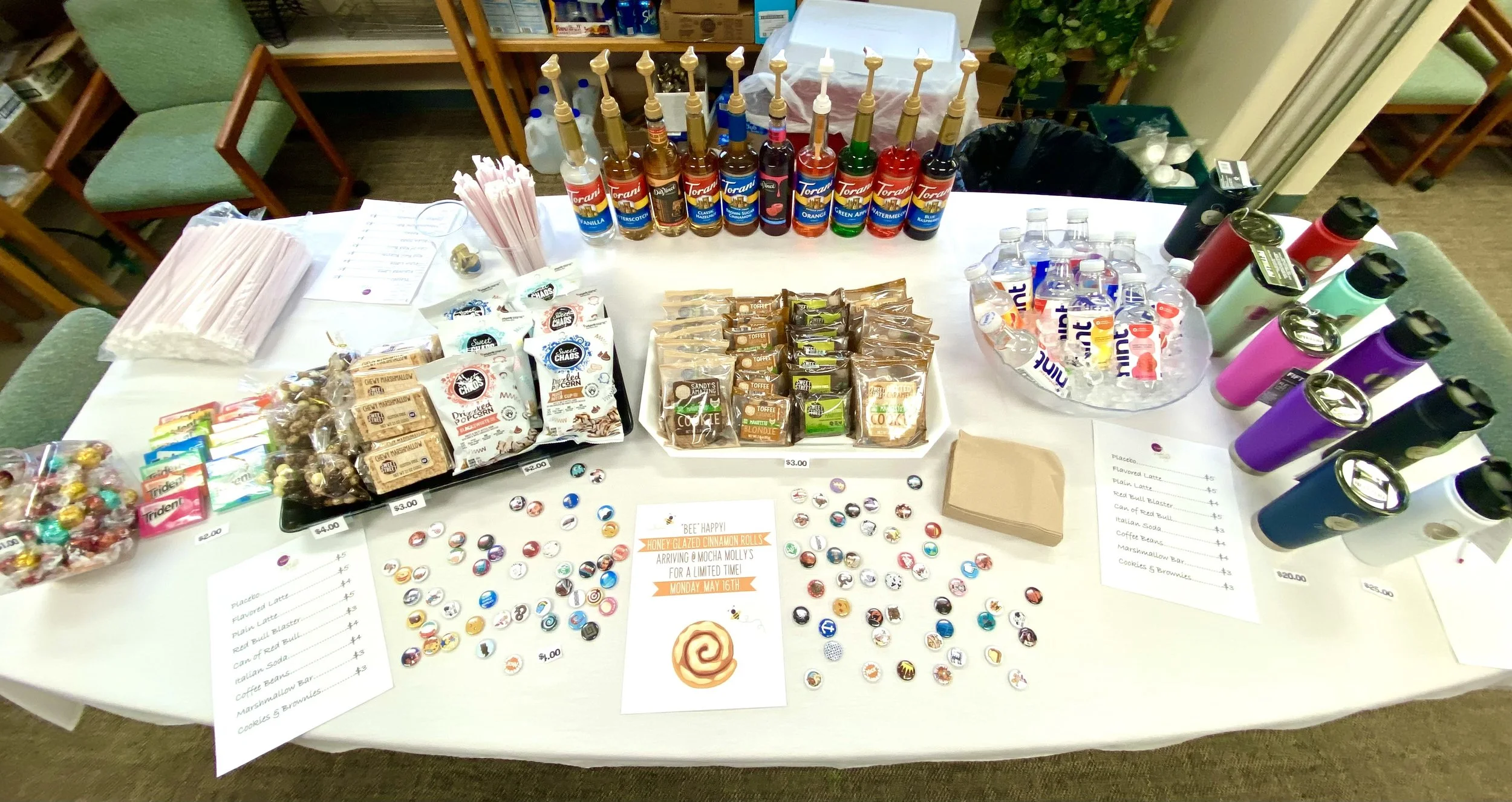Employee Appreciation - Set up in the break room. Casper, WY