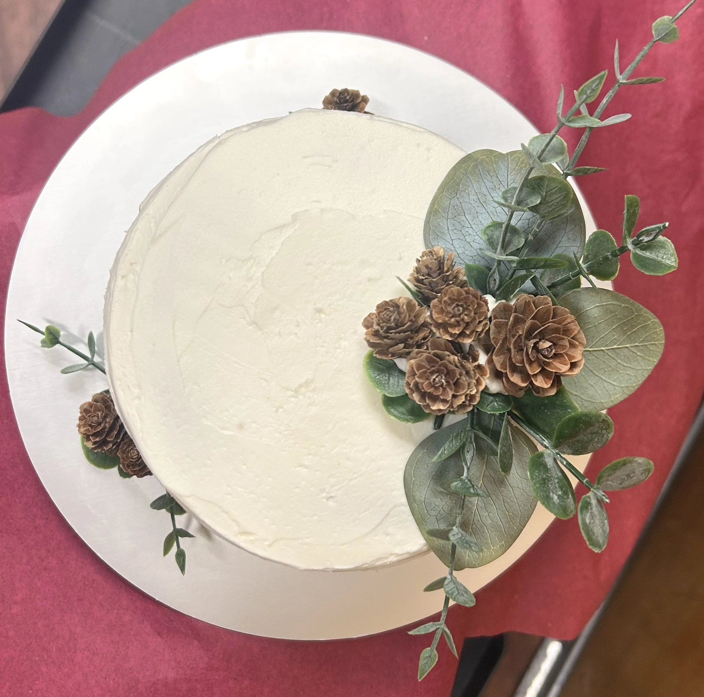 Mountain Wedding Cake