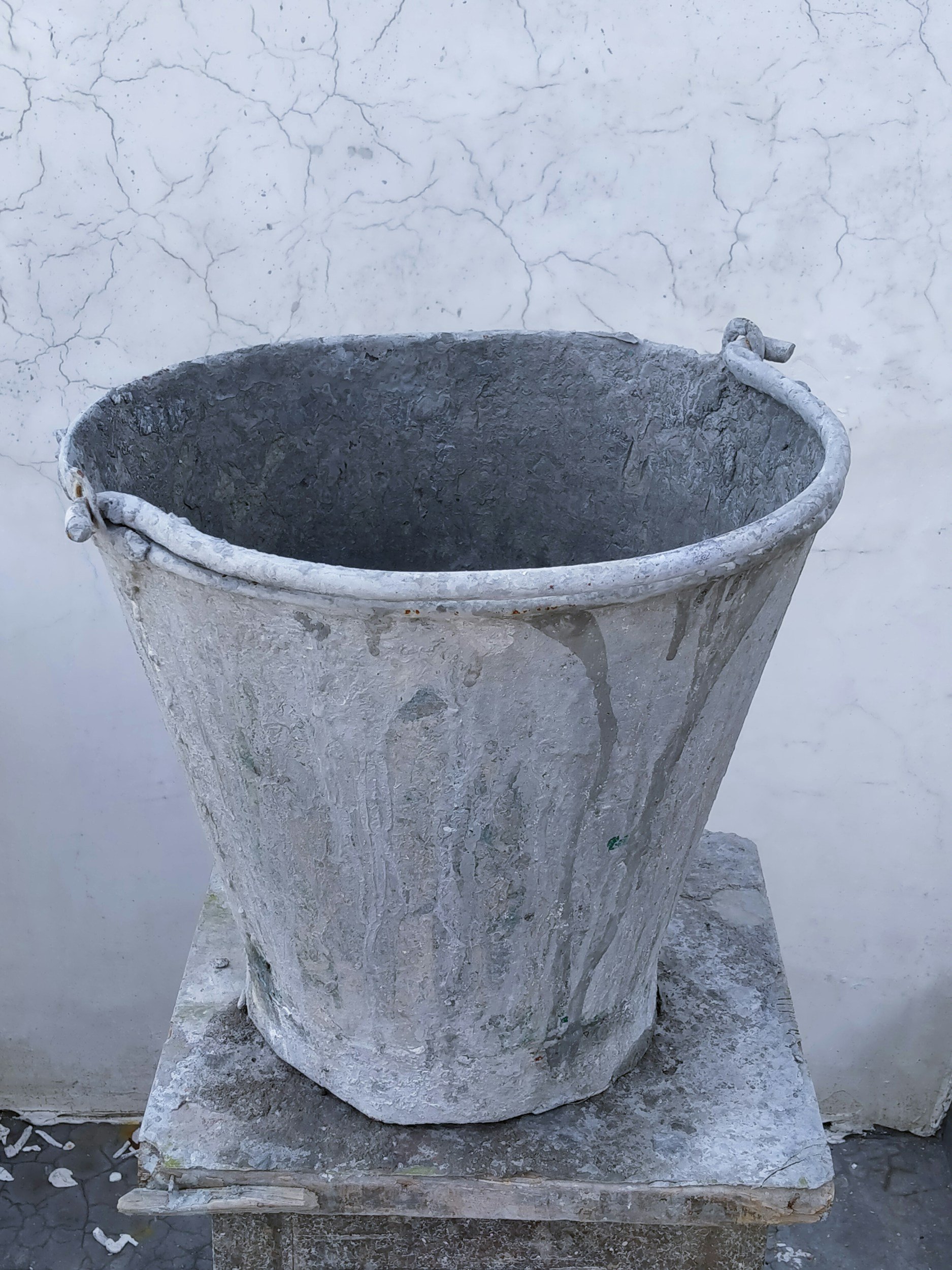 A metal bucket