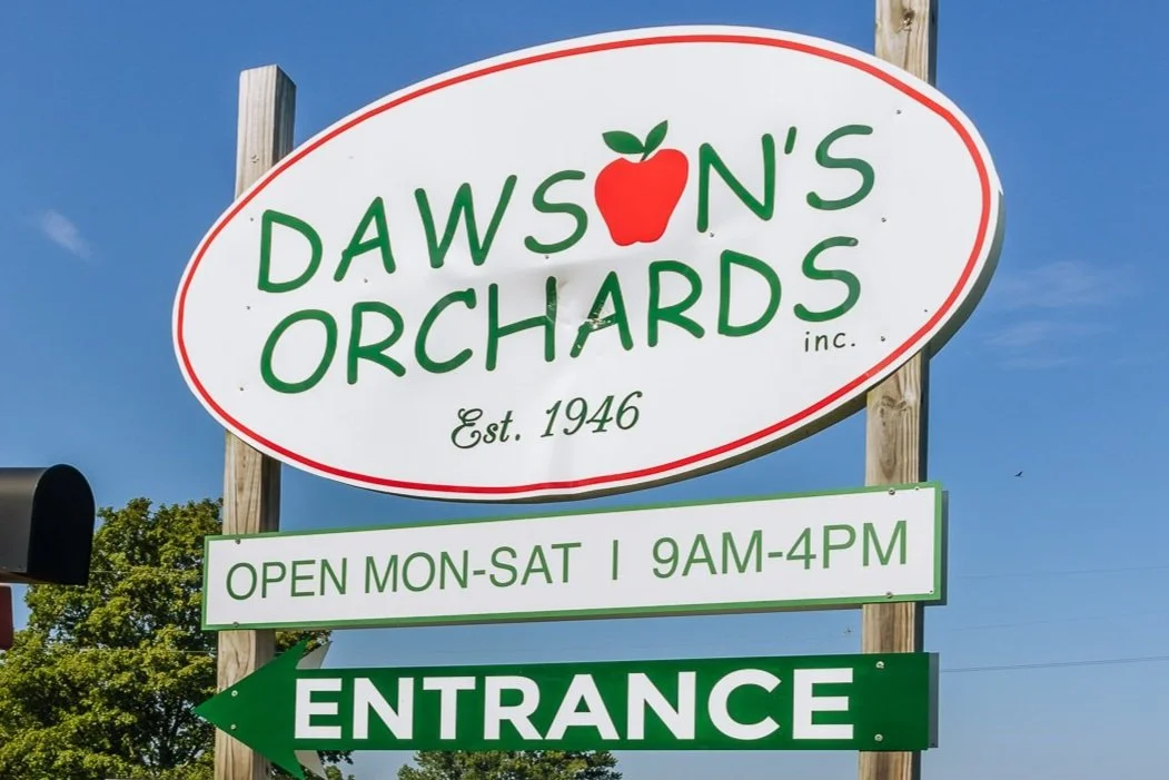 Hours and Directions — Dawson's Orchards, Inc.