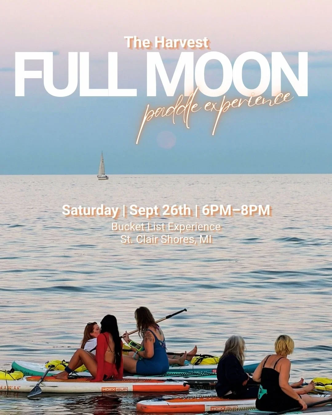The harvest Full Moon Paddle 