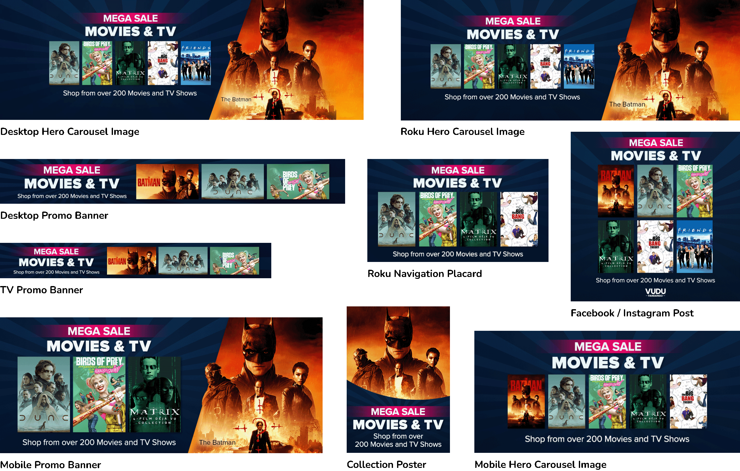 Refined merchandising assets, ready to connect with audiences across digital platforms.