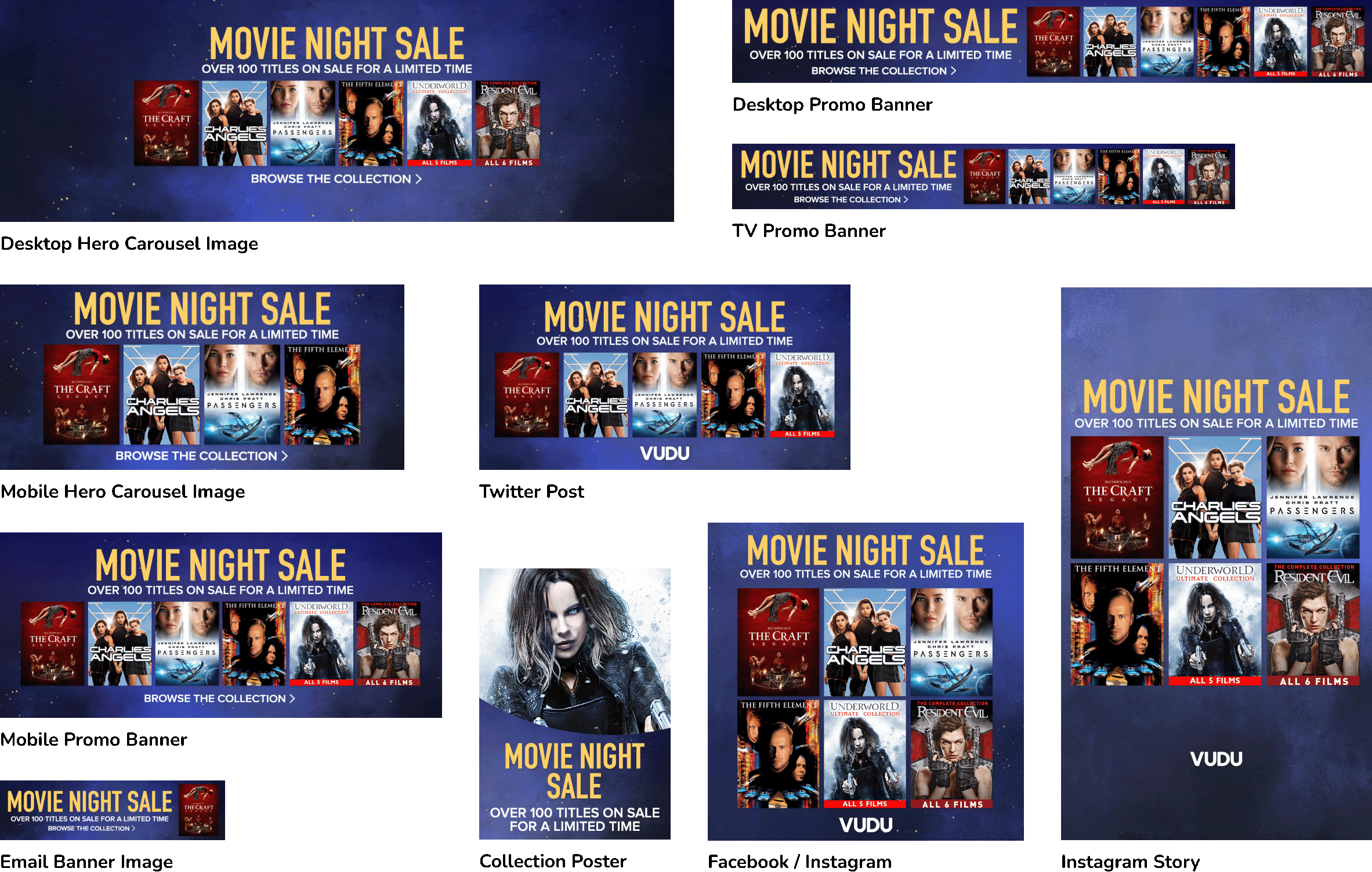 Refined merchandising assets, ready to connect with audiences across digital platforms.