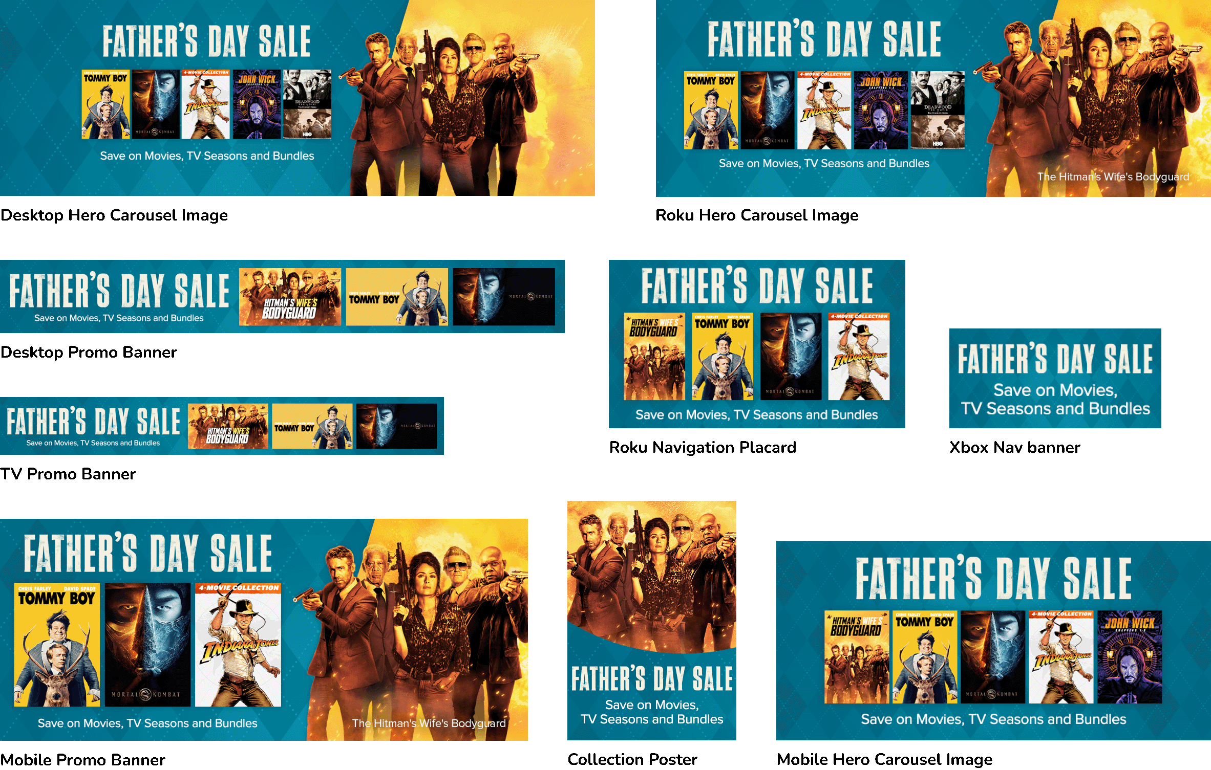 Refined merchandising assets, ready to connect with audiences across digital platforms.