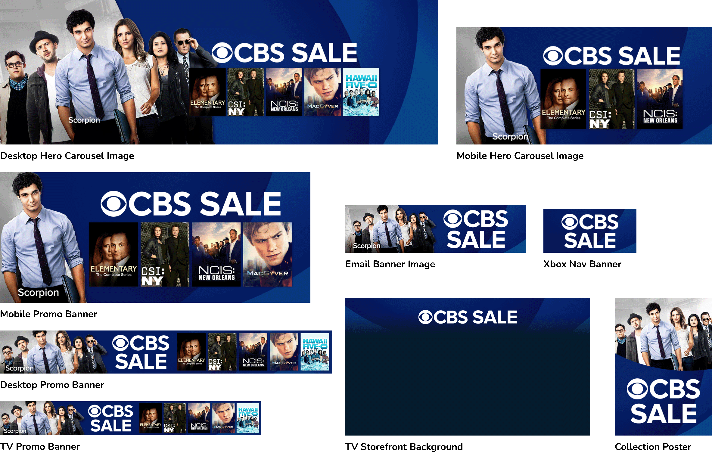 Refined merchandising assets, ready to connect with audiences across digital platforms.