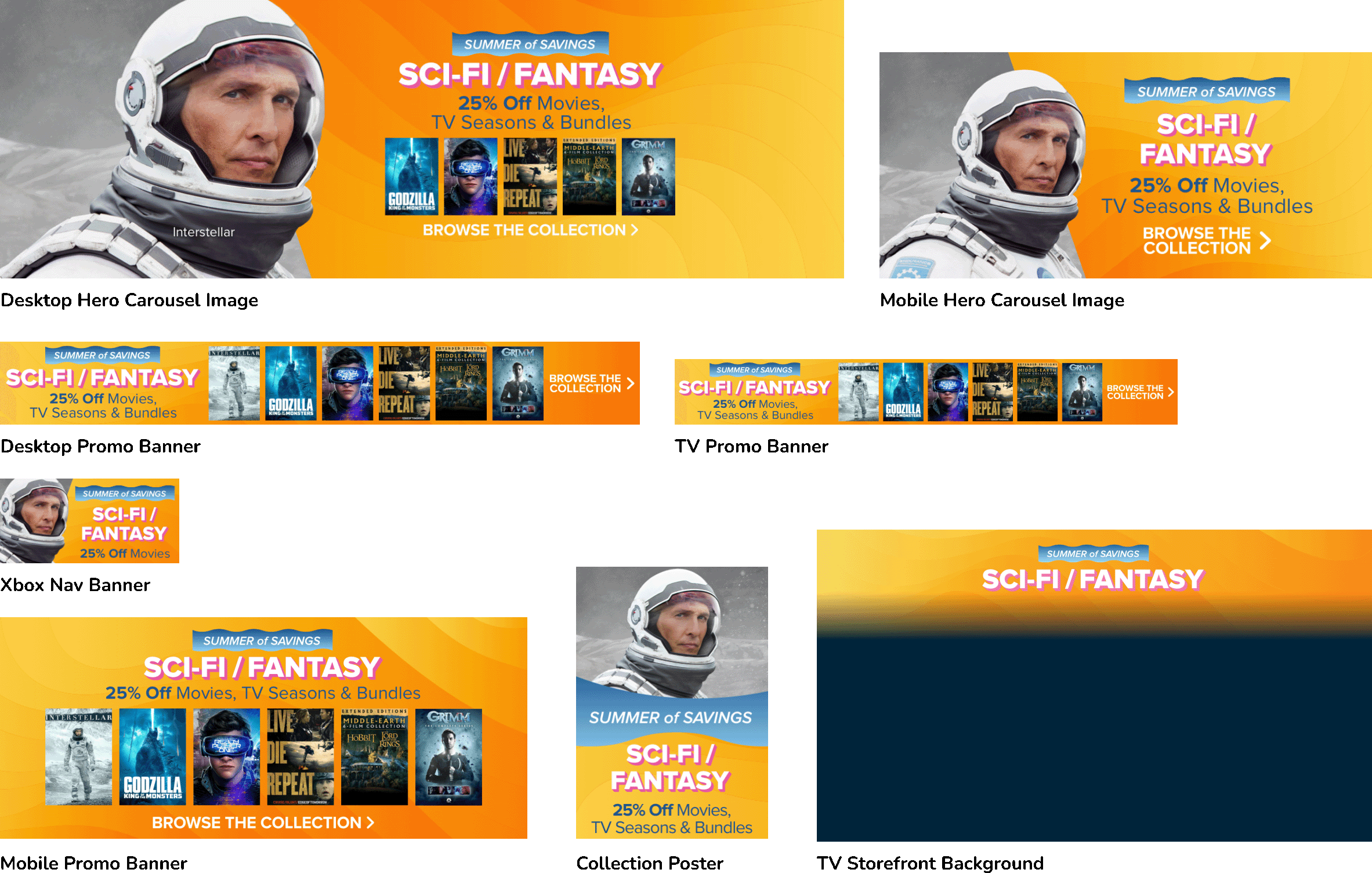 Refined merchandising assets, ready to connect with audiences across digital platforms.