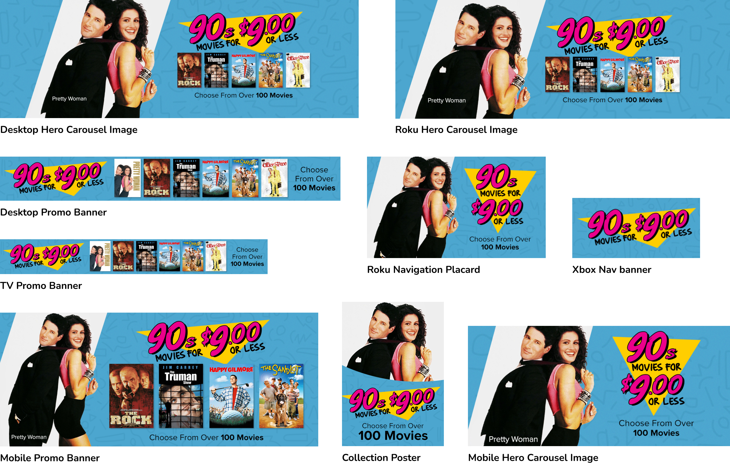 Refined merchandising assets, ready to connect with audiences across digital platforms.