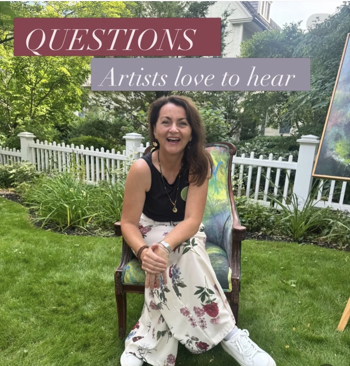 Questions artists love to hear