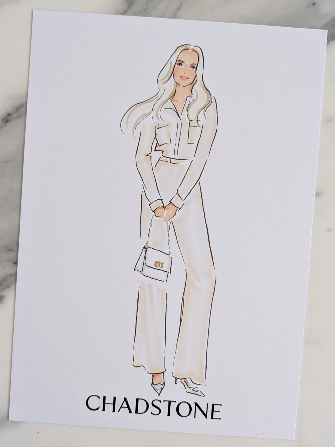 In studio illustrations! We can complete your sketches ahead of time to be used as place cards for your next event or the finishing touch to a gift hamper / PR package. Get in touch via email or website form (link in bio)