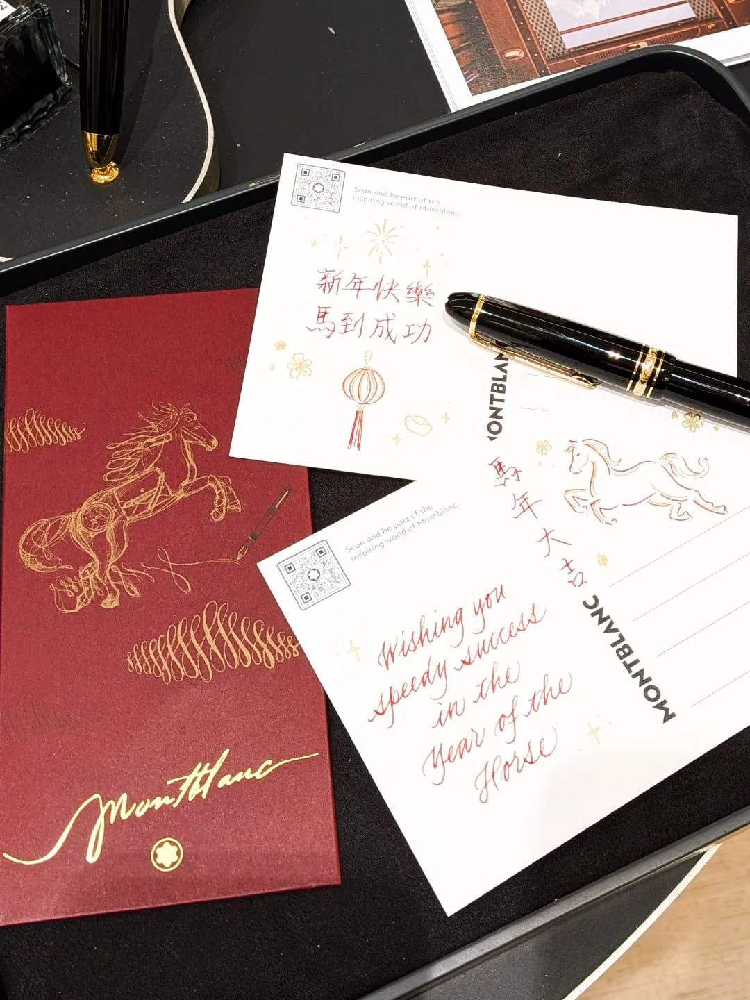 Happy Year of the Horse with @montblanc 🐴