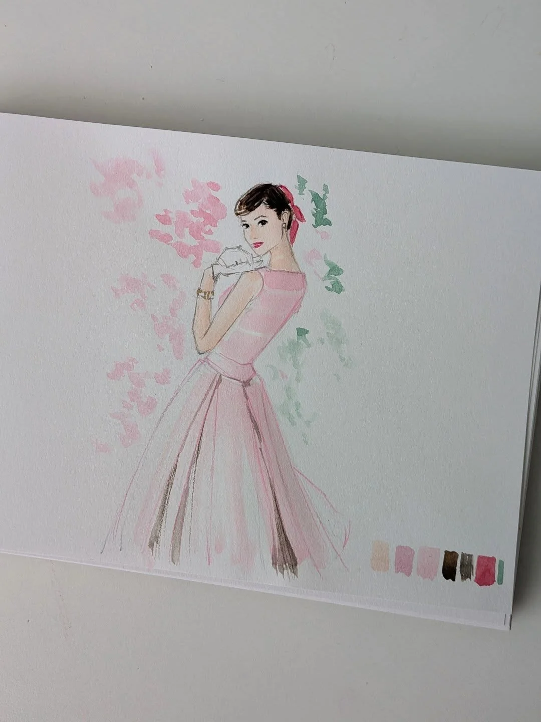 I think you'll be seeing lots of Audrey Hepburn sketches from me

#fashionillustrator #fashionart #melbourneillustrator #時尚插畫 #イラスト