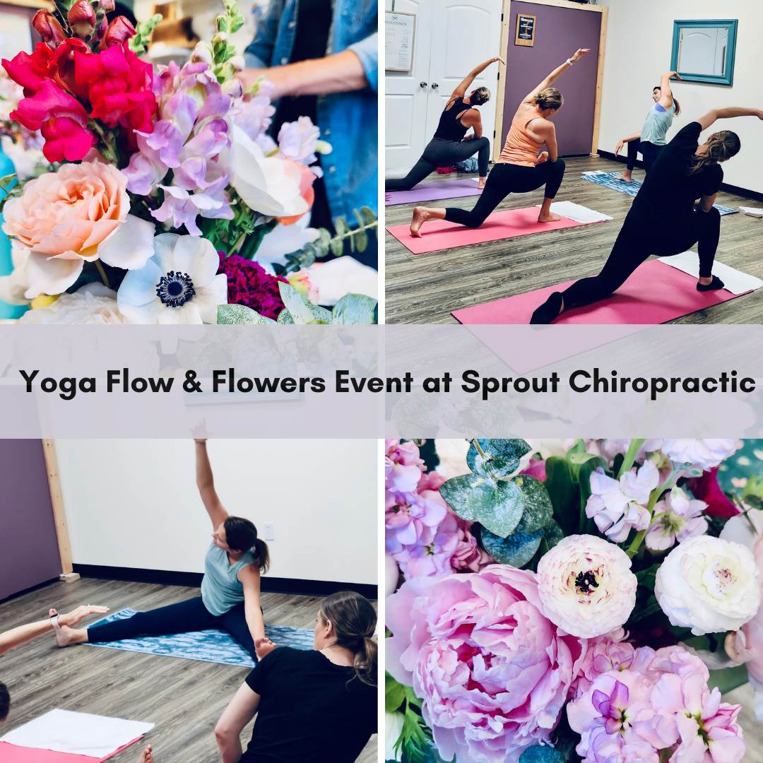 Yoga and Flowers