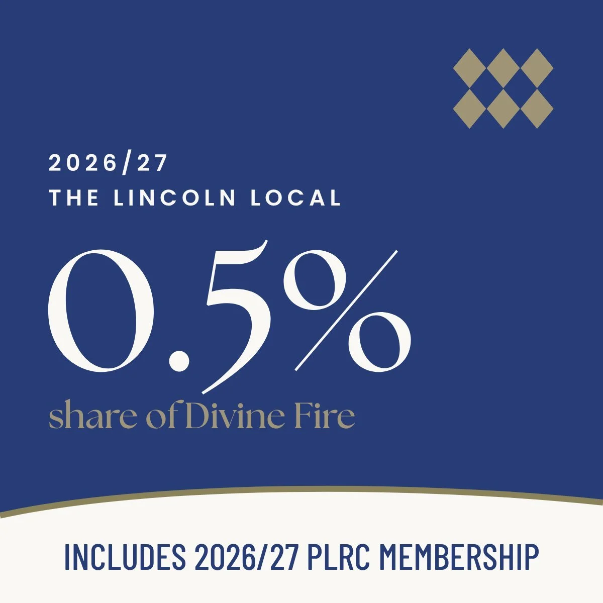 The Lincoln Local: Divine Fire 0.5% Share