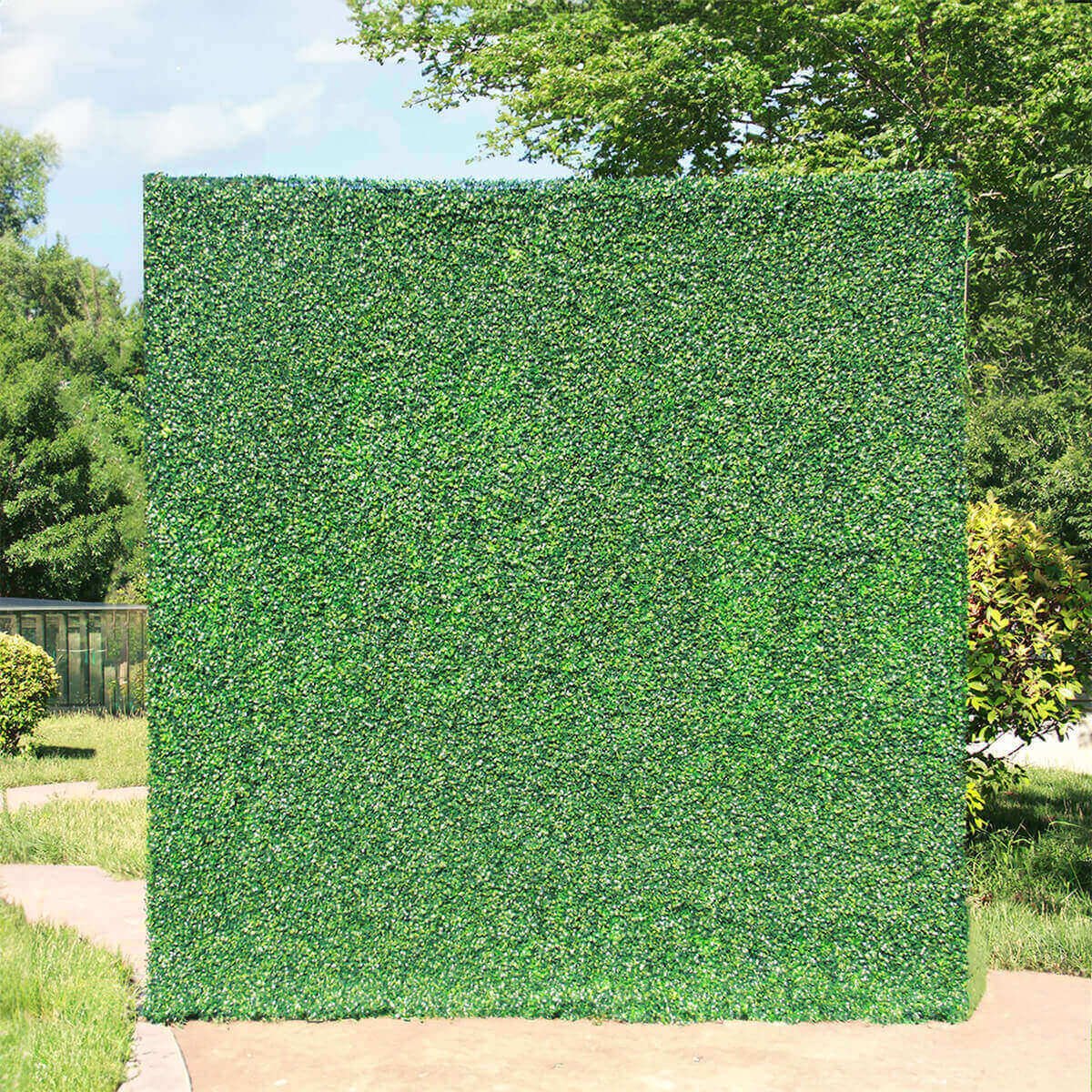 Green Hedge Wall Rental - Riverside Flower Wall Rental - Perfect Capture Booth | Photo Booth Rental.jpeg