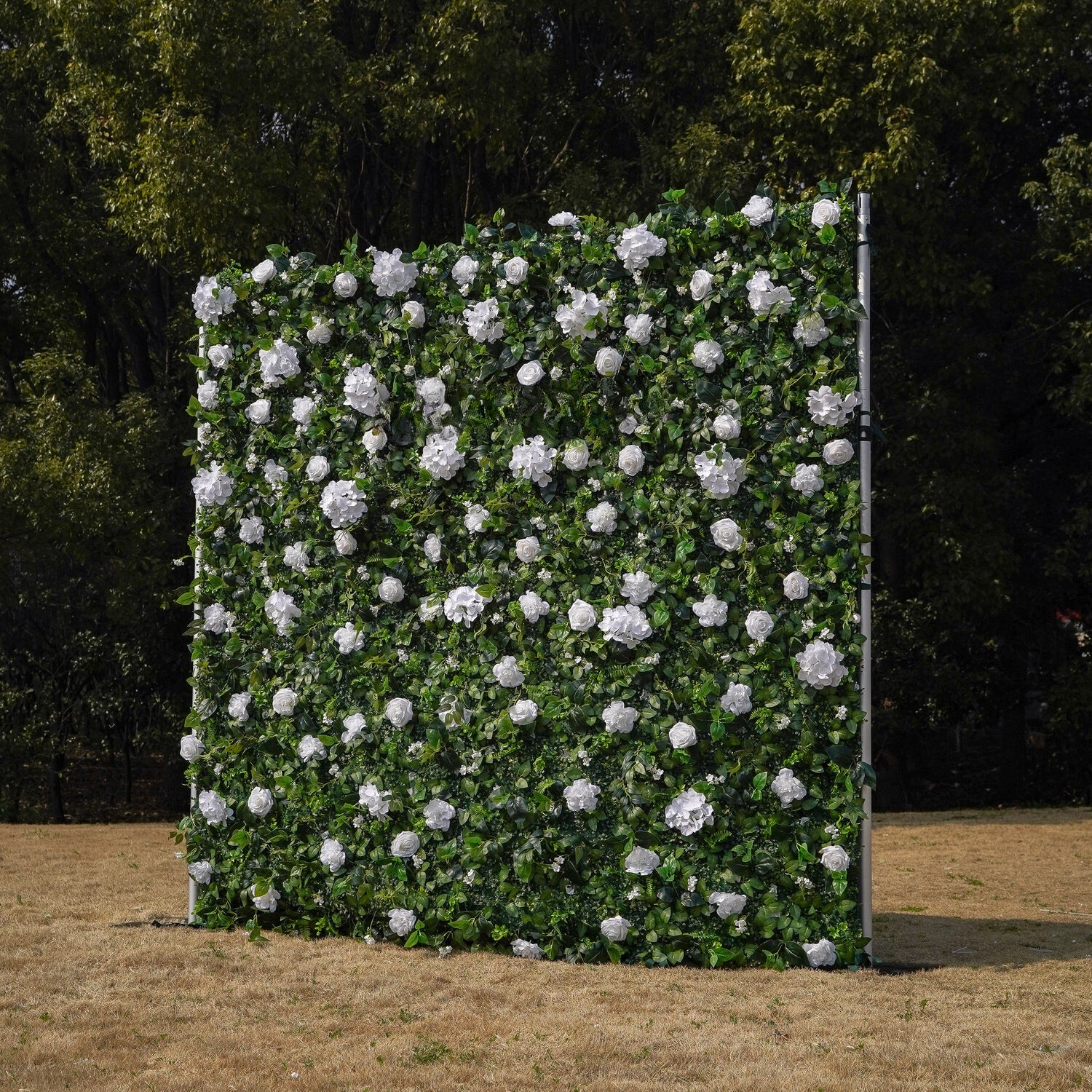 Wedding White Flower Wall Rental 2 - Riverside Flower Wall Rental - Perfect Capture Booth | Photo Booth Rental.png
