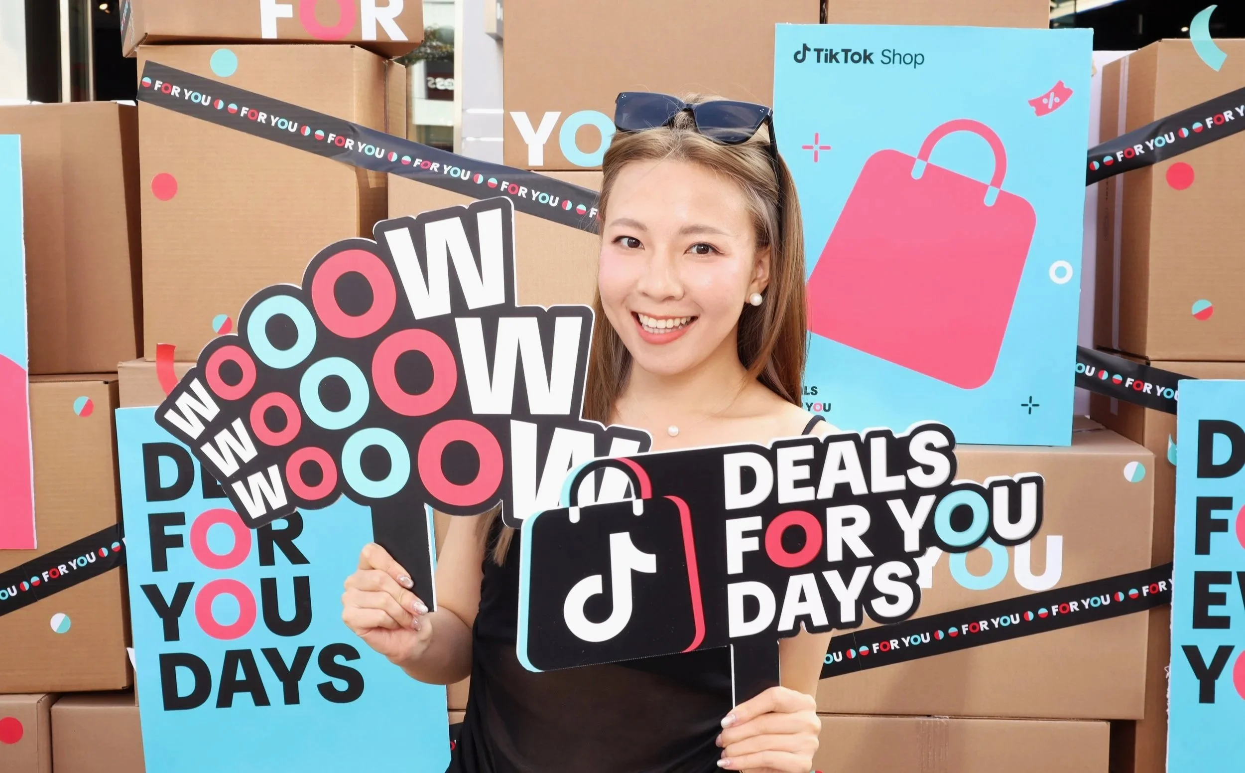 Inside the TikTok Shop’s 'Deals For You Days' Pop-Up Activation