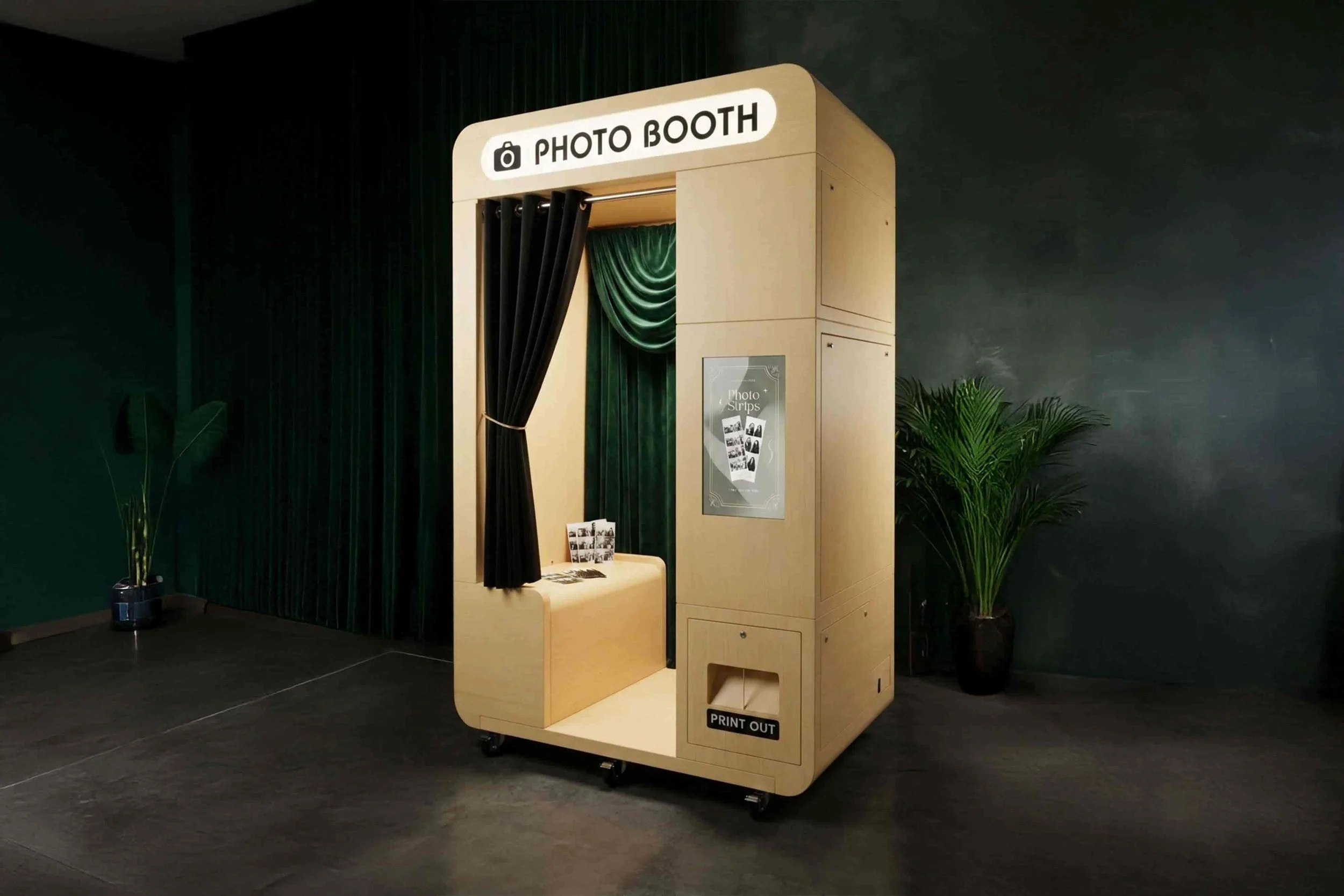 Enclosed Booth - Classic Enclosed Booth by Perfect Capture Booth
