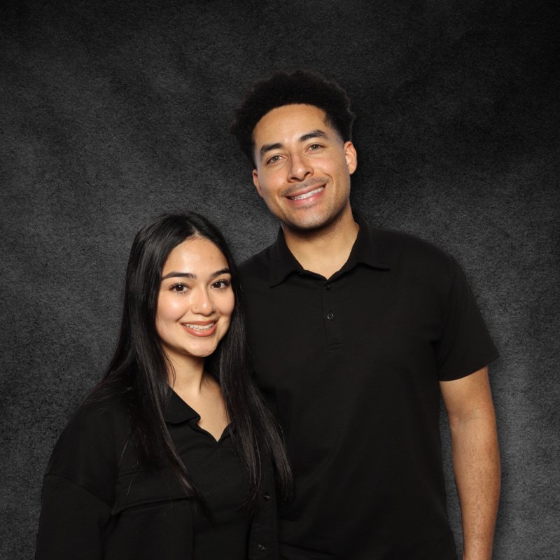 Headshot of the Co-Owners of Perfect Capture Booth - Ryan and Jezebel