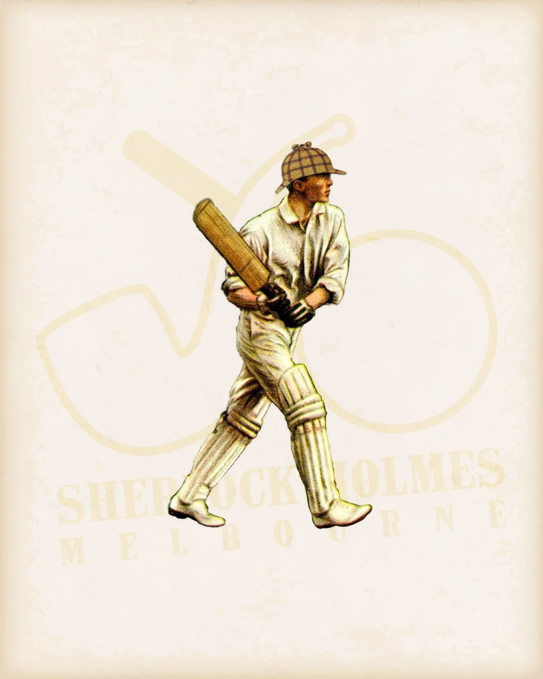 Sherlock Holmes Cricket Batsman