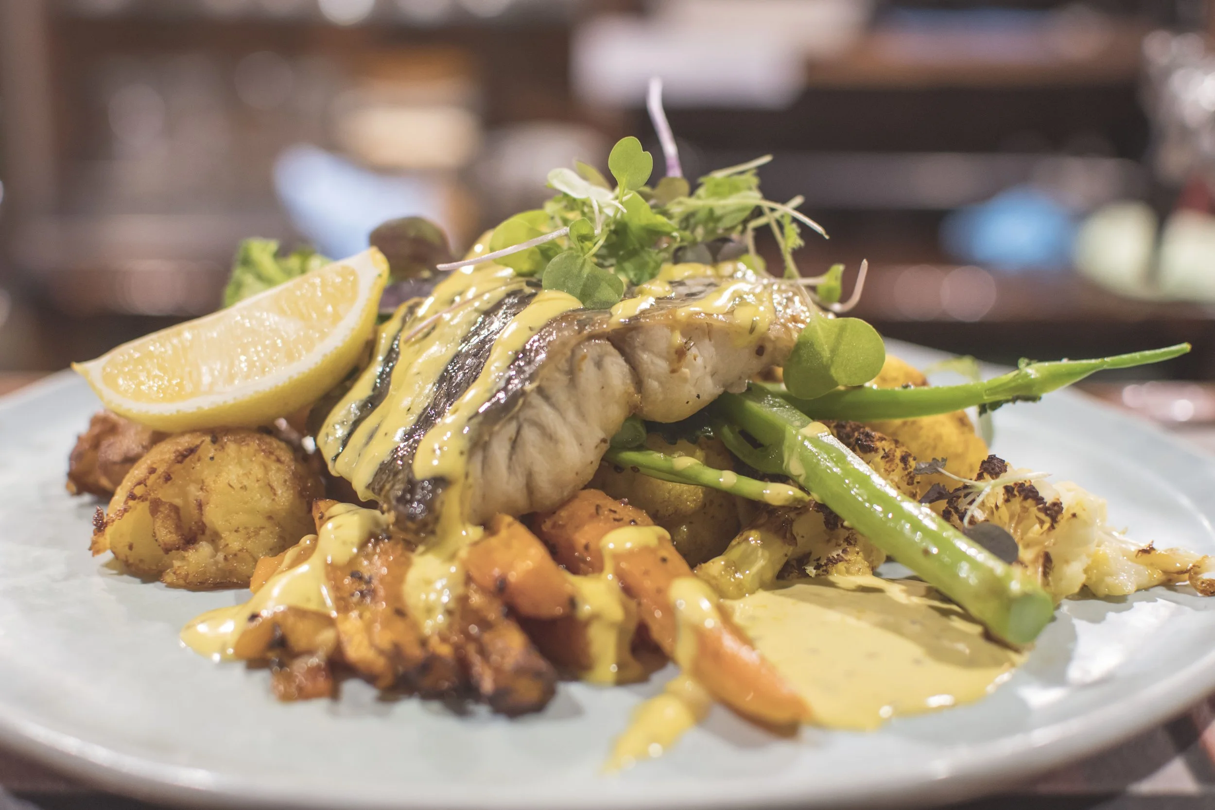 Oven Baked Barramundi