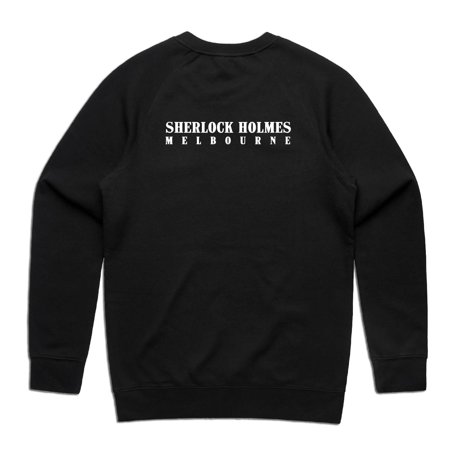 Sherlock Holmes Custom Crewneck Sweatshirt Rear