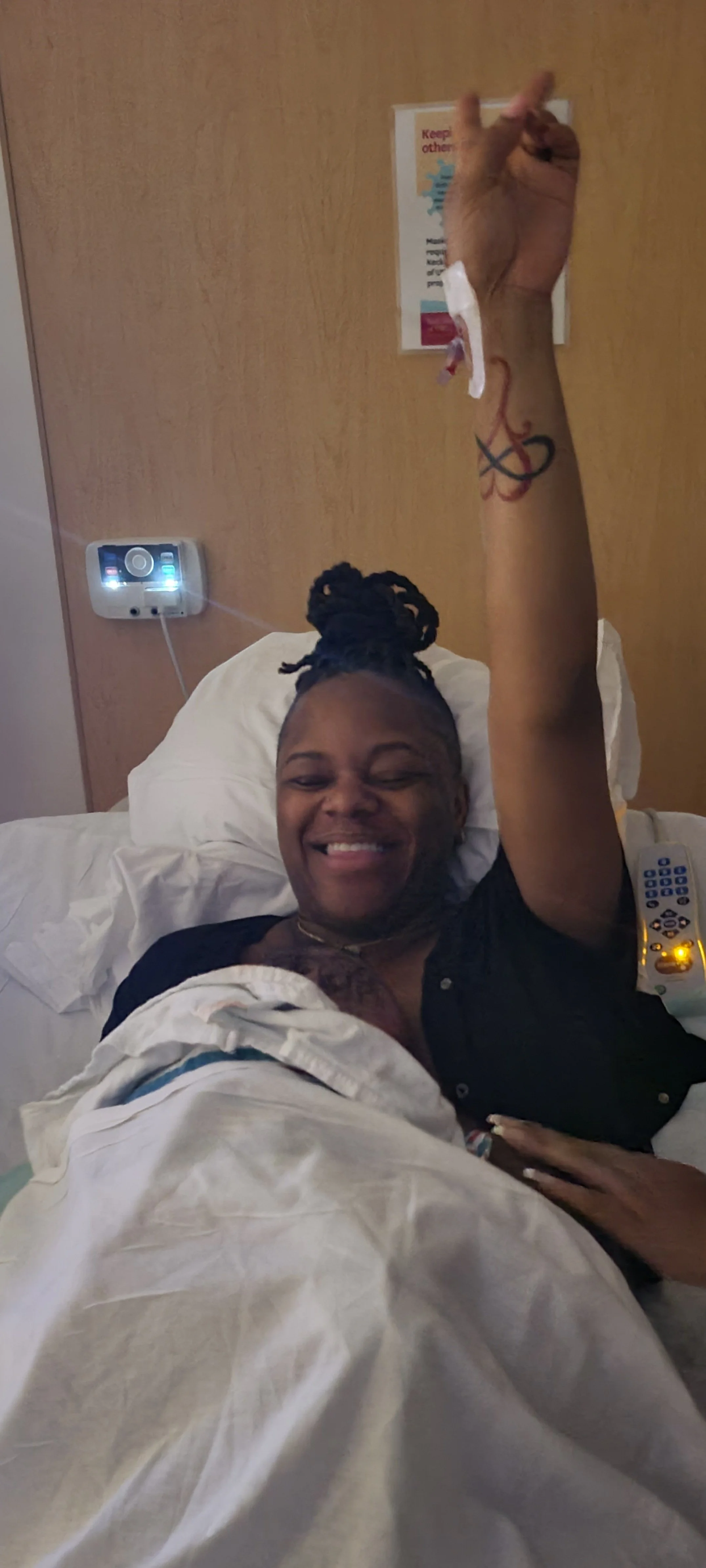 happy new mom after non-medicated birth