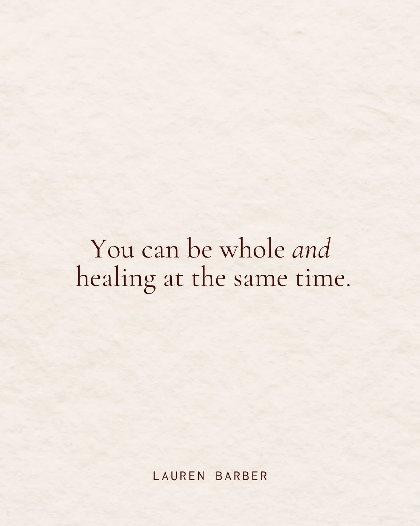 A little message that came through for us on the new moon 🌑 

You can be whole and healing at the same time. 

You don&rsquo;t have to wait until you are fixed, because you were never broken. 

Drop a heart in the comments if this message was for yo